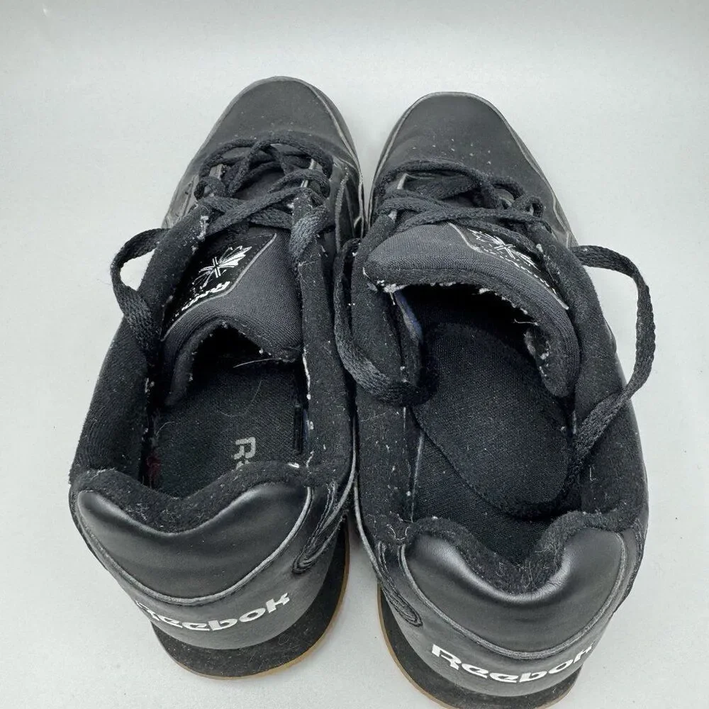 Reebok Mens Classic Harman Run CM9204 Black Casual Shoes Sneakers Size 10.5